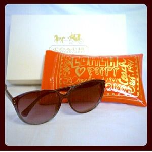 COACH Sunglasses with box and case.