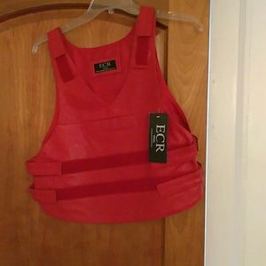 Woman's Bullet Proof Style Biker Vest
