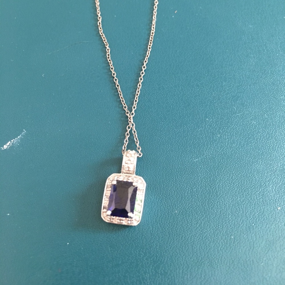 Sapphire necklace