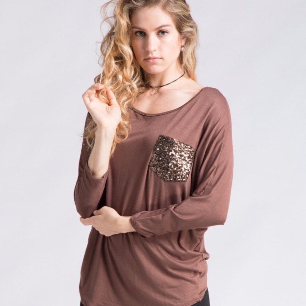 💕 Final Drop 💕 Mocha Top