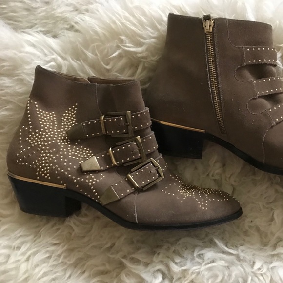 susanna stud buckle bootie chloé