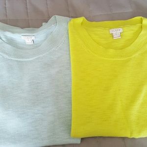 J.Crew short sleeve knit sweater