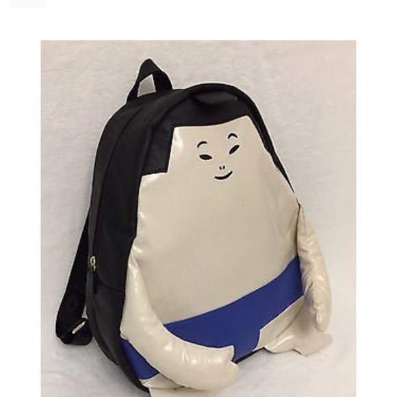 betsey johnson sumo wrestler backpack