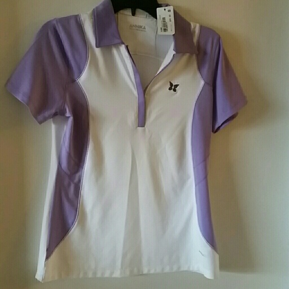 NWT WMN Polo Annika Athletic Top. - Picture 1 of 3