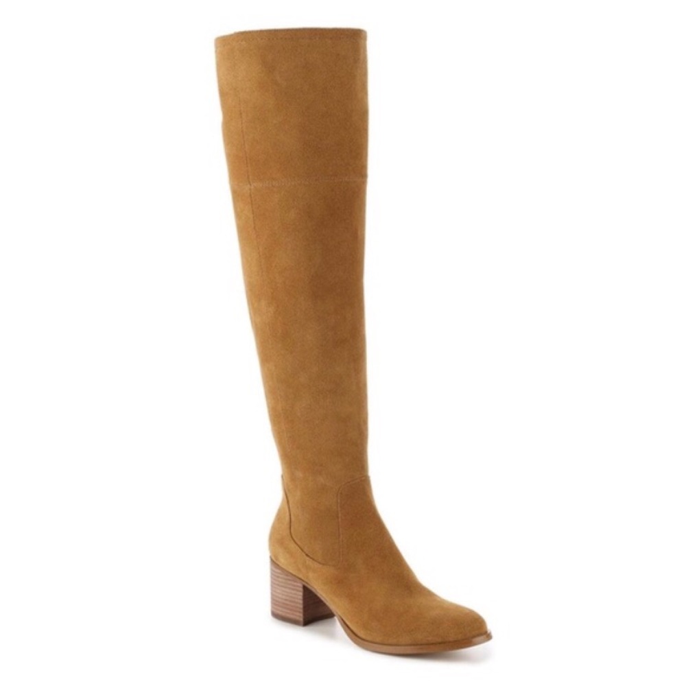 Marc Fisher Tan Suede Boots