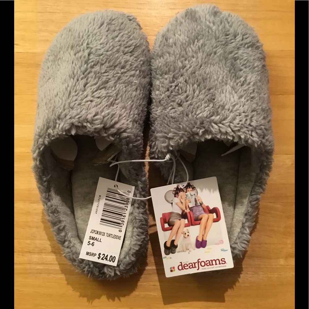 DearFoams Taupe Clog (Size S 5-6)
