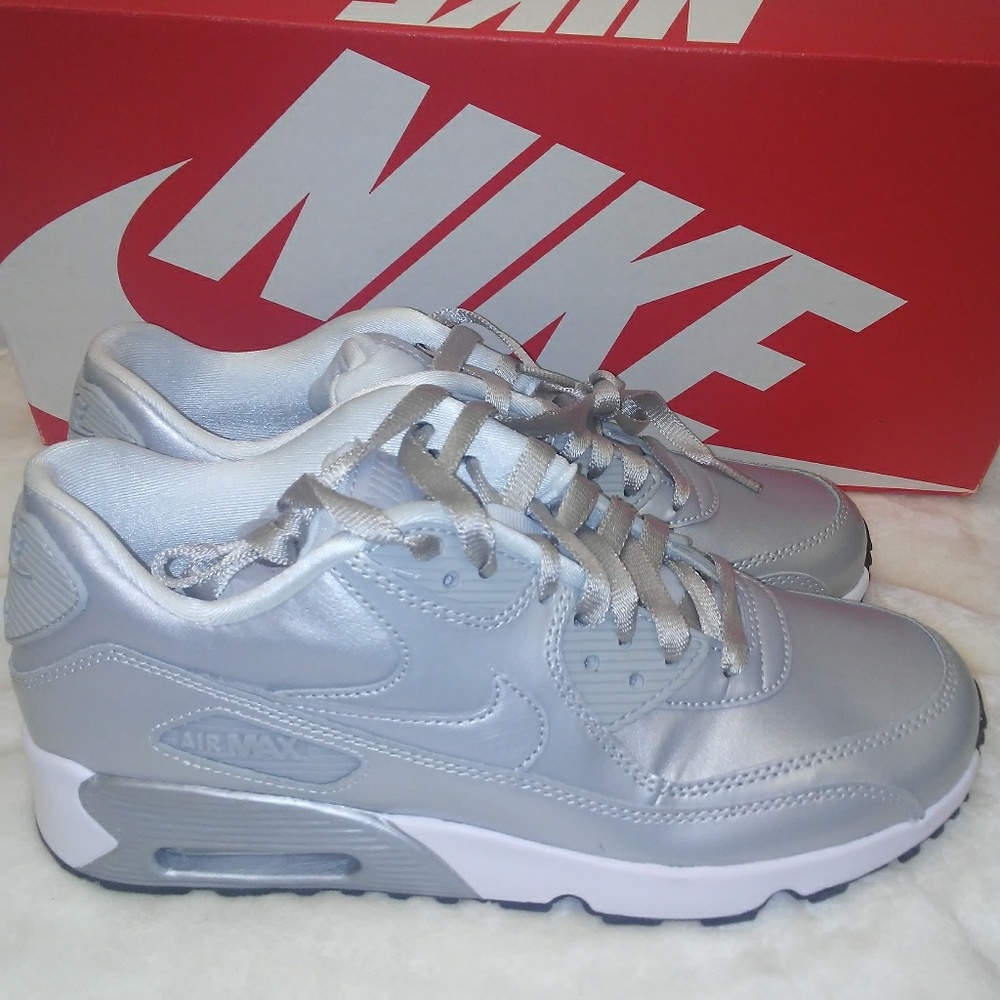 Women's/Girls Nike Air Max 90 Sz 7y/8.5w - Picture 5 of 8