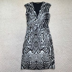 Pull En Laine Gris Roberto Cavalli - Taille IT 48 (L) - Occasion Très Bon état, Col Rond