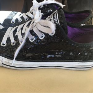 Hip sparkly converse- i always get compliments!