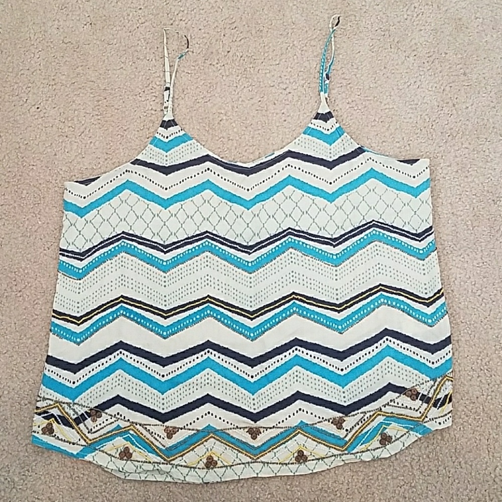 Embroidered Tank Top