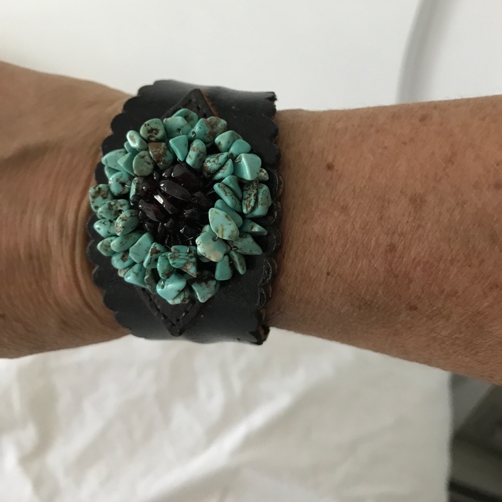 Leather cuff