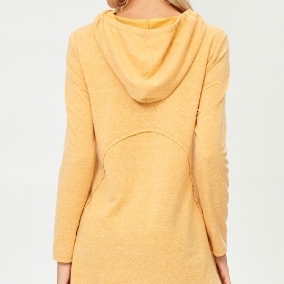 Yellow Hooded Tunic - Picture 4 of 5