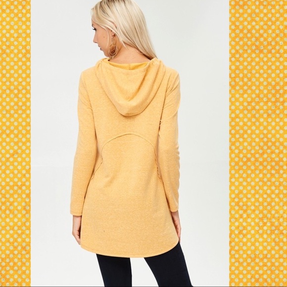 Yellow Hooded Tunic - Picture 3 of 5