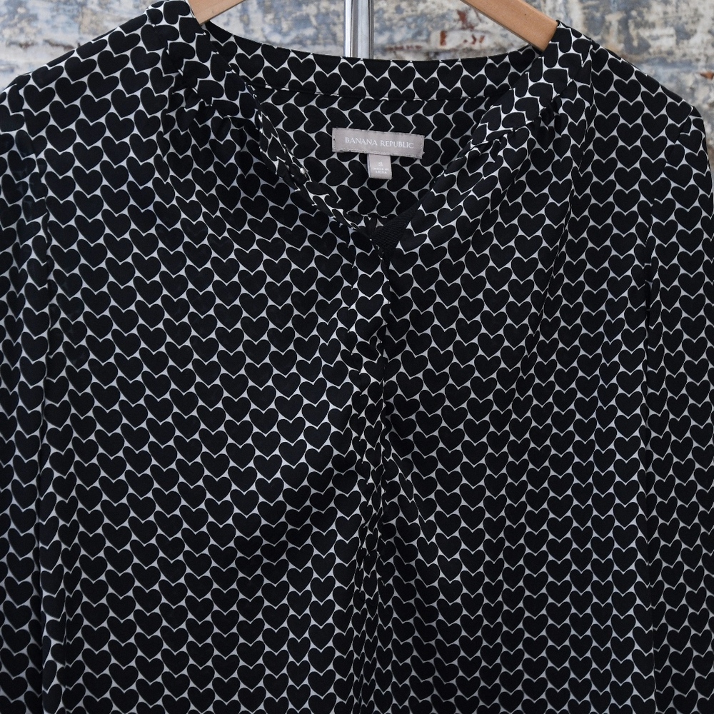 Banana Republic Printed Tunic Top