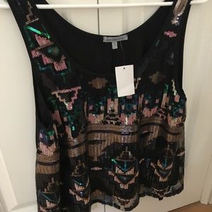 NWT Charlotte Russe Sequin Tank