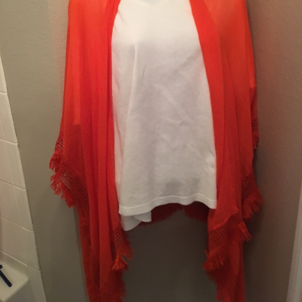 Lane Bryant, orange cape