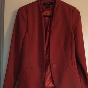 Burnt Orange Blazer