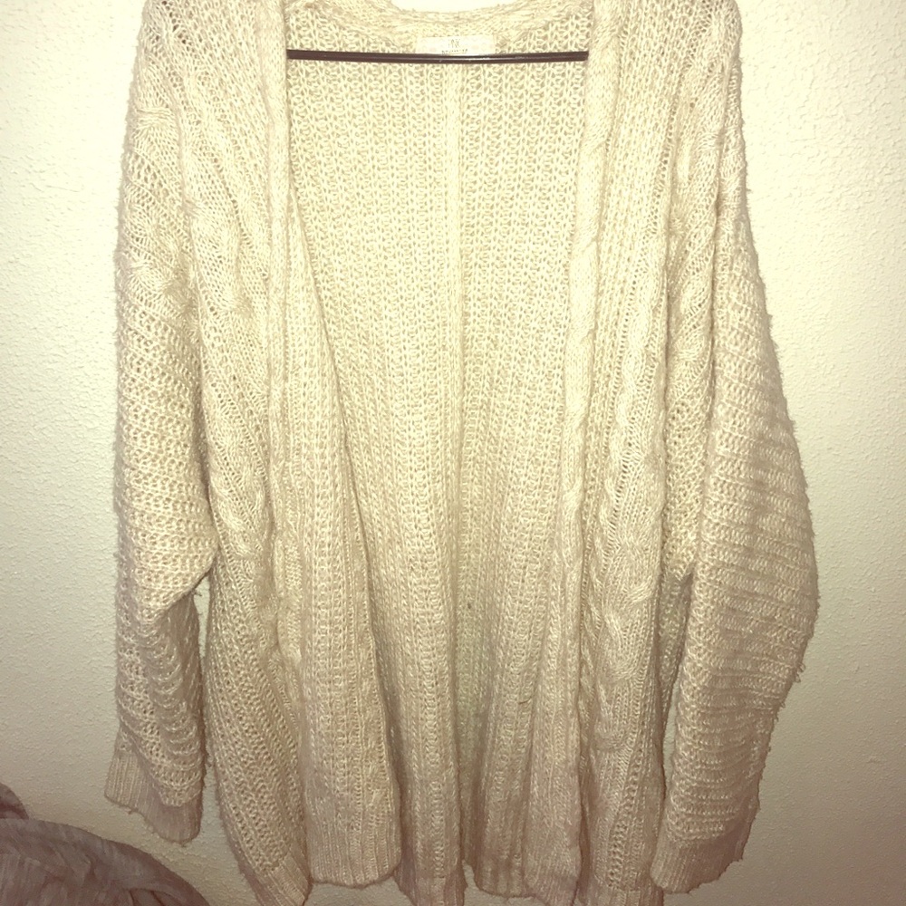 Pink Republic Thick Knit Sweater- Wheat color
