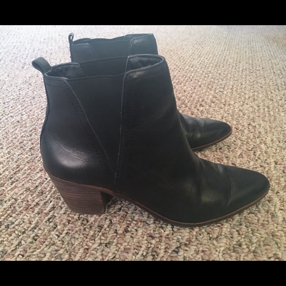Lucky Brand Black Booties