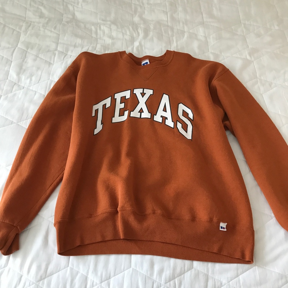 University of Texas crew neck sweatshirt