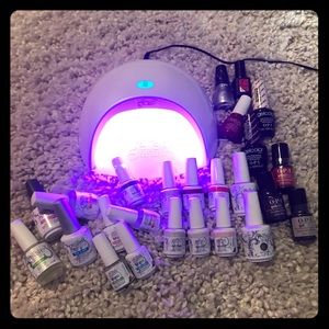 Gelish nail shellac kit