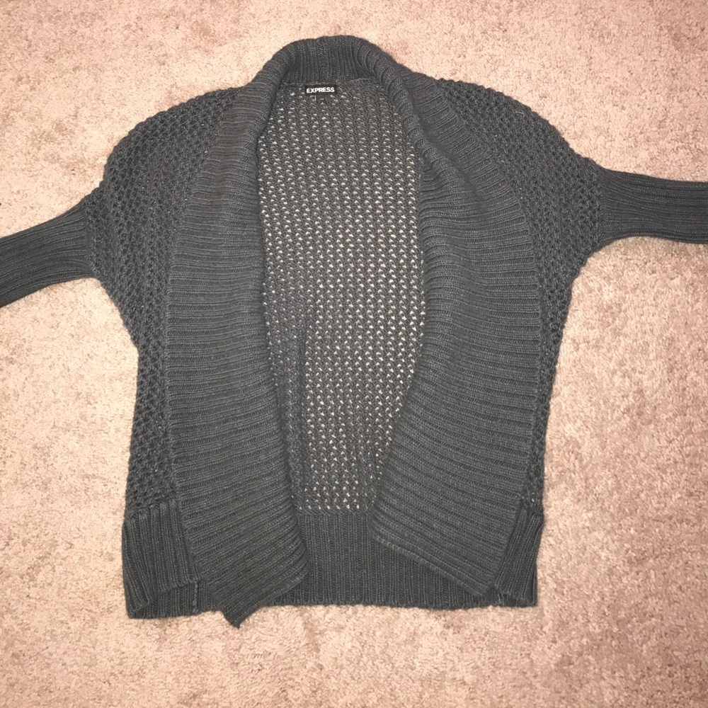 Express short sleeved sweater