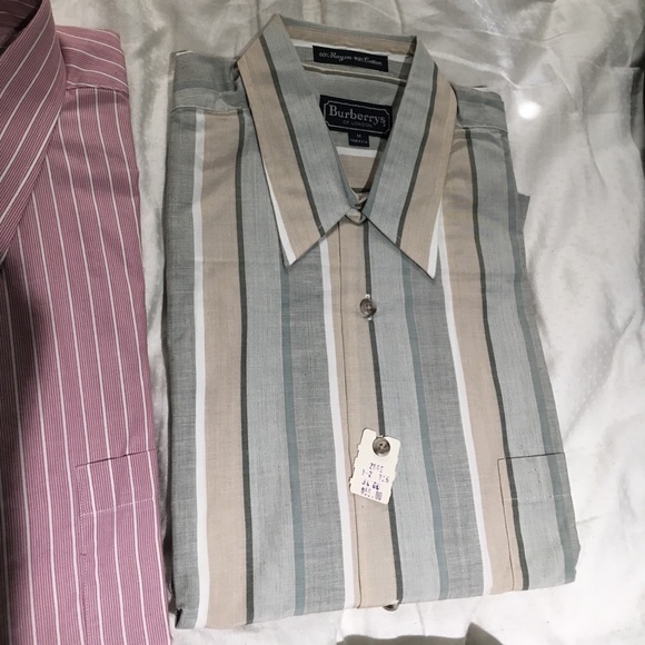 BURBERRYS OF LONDON! VINTAGE BUTTON DOWNS.. - Picture 7 of 7