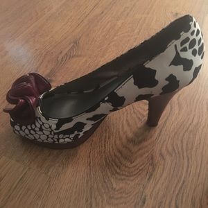 Madden Girl patterned platforms