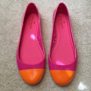 kate spade Jennie Rubber Flat Sz 7