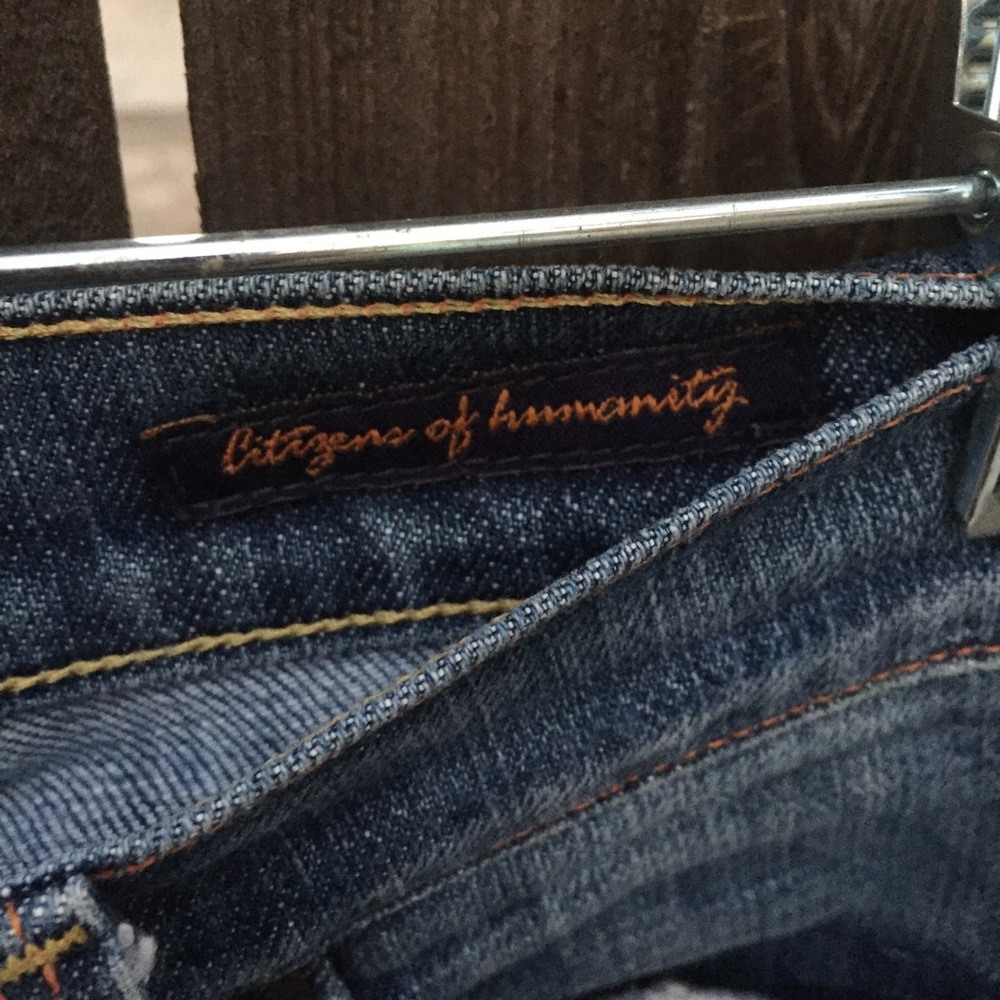 CITIZENS OF HUMANITY KELLY JEANS STRETCH SZ 29 - Picture 4 of 5