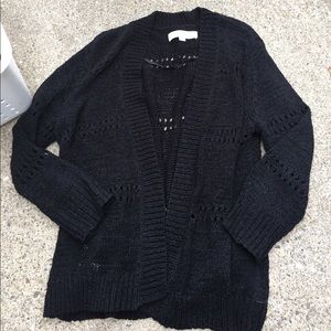 LOFT Navy Blue Cardigan