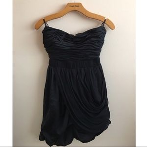 Bebe black mini cocktail dress