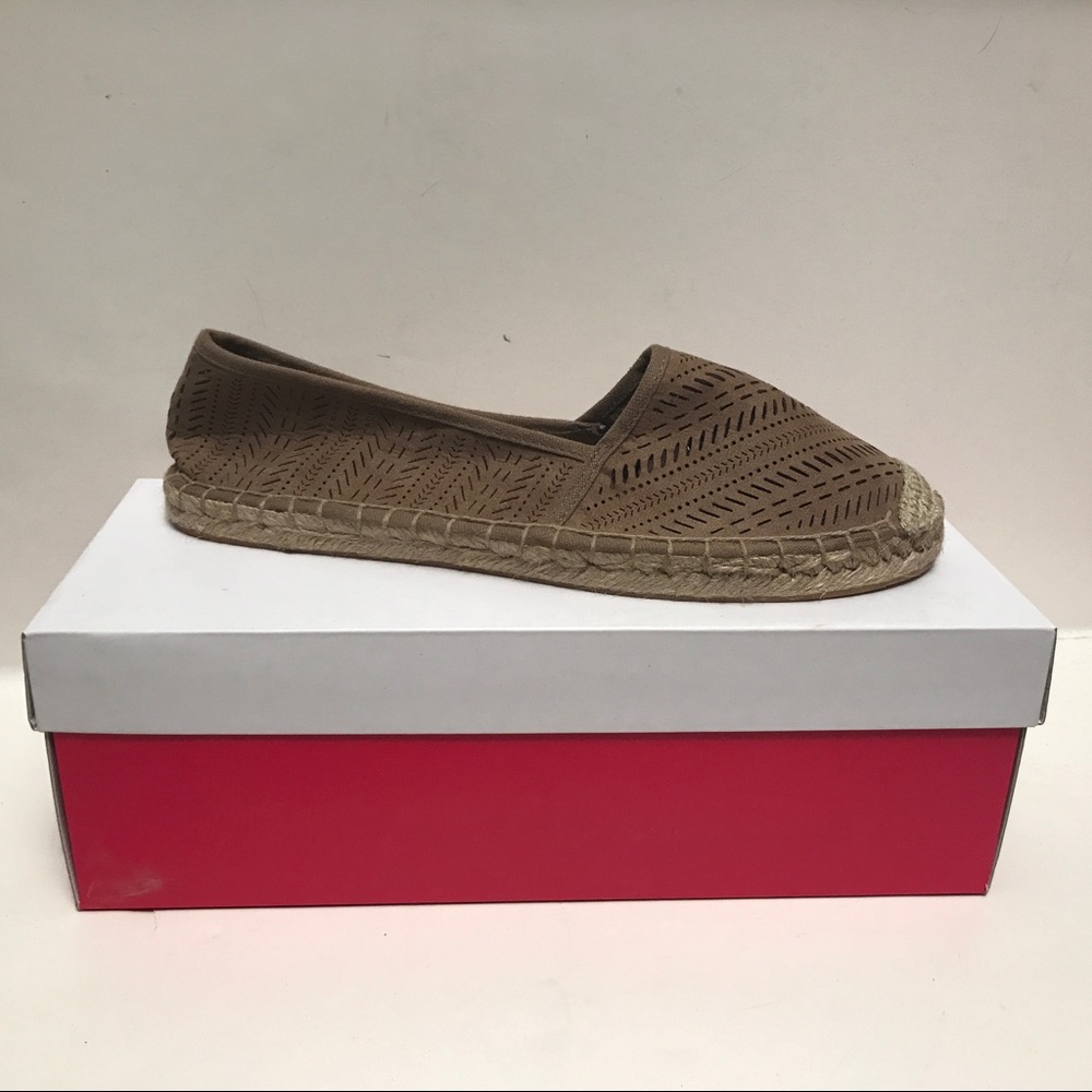 New JustFab Mauva Espadrilles 9