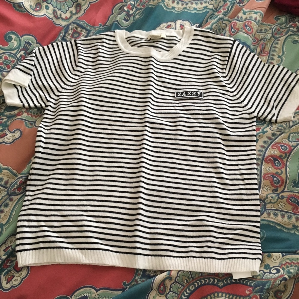 Thick crop top