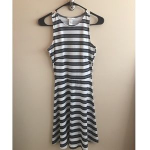 NWOT Striped A-line dress