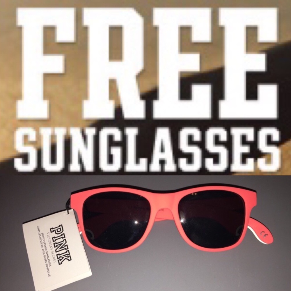 FREE WITH ANY VS PINK PURCHASE