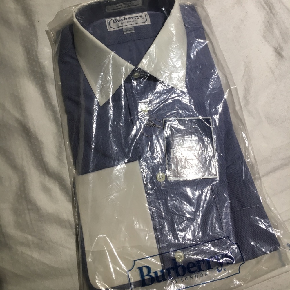 Two-ToneBurberrys of London Button Down