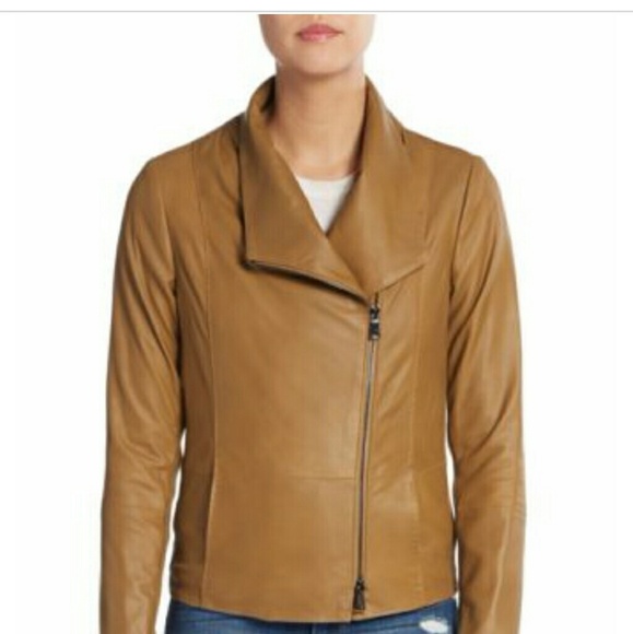 NWT VINCE Scuba Leather Jacket - Picture 2 of 8