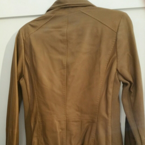 NWT VINCE Scuba Leather Jacket - Picture 7 of 8