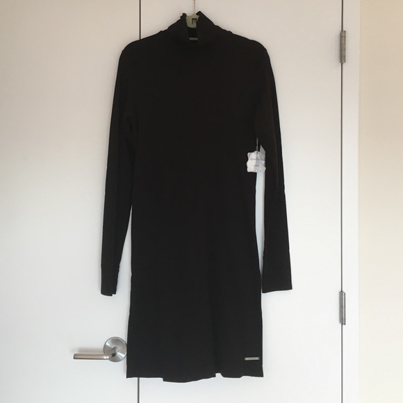 Side Zip Turtleneck Dress Side Zip Turtleneck Dress
