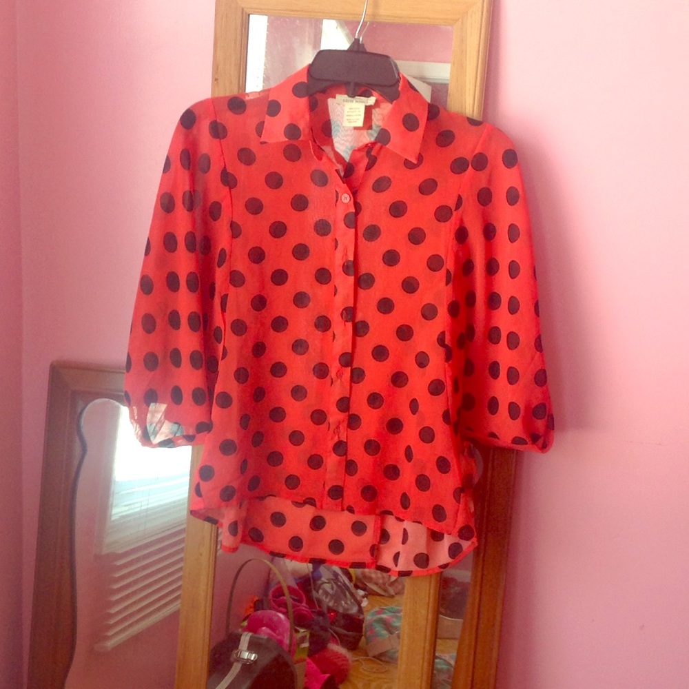 Polka Dot Blouse