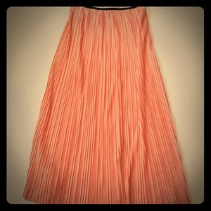 TOPSHOP long pleaded skirt sz 8