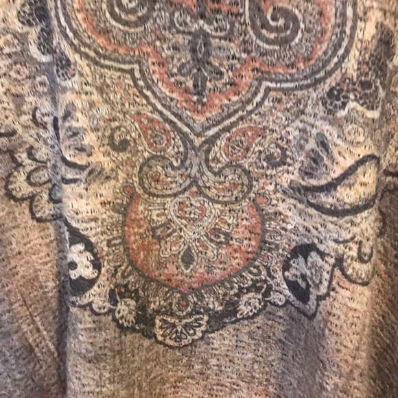 GORGEOUS World Unity Sweater! Very bohemian - Picture 2 of 4