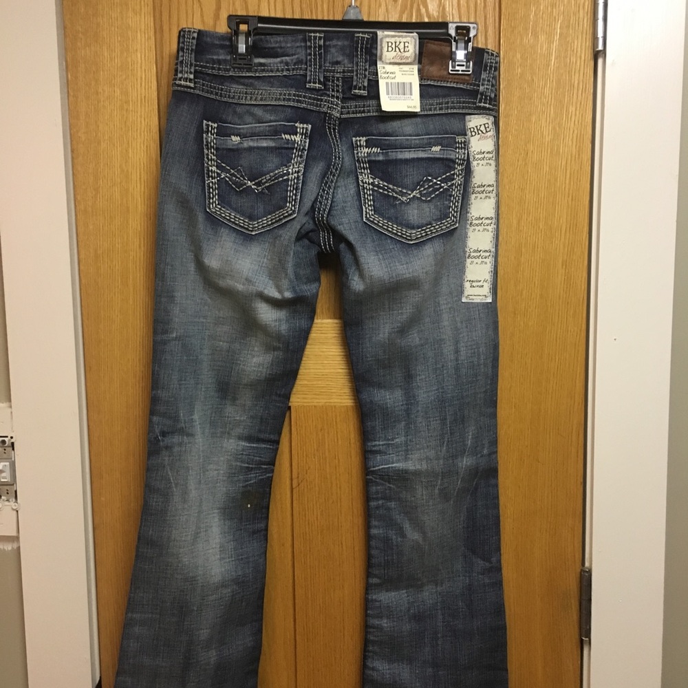 New jeans bought at The Buckle.