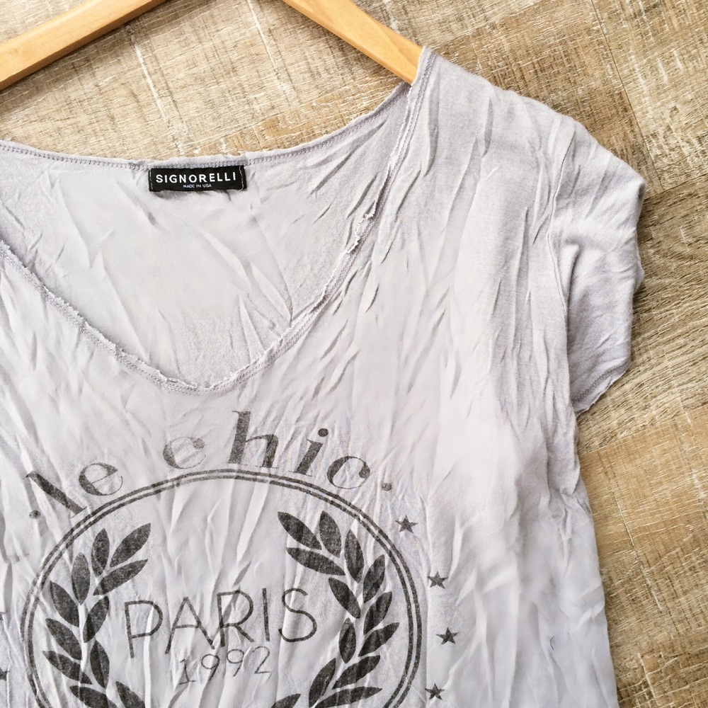 Signorelli Paris 1992 tee vintagy