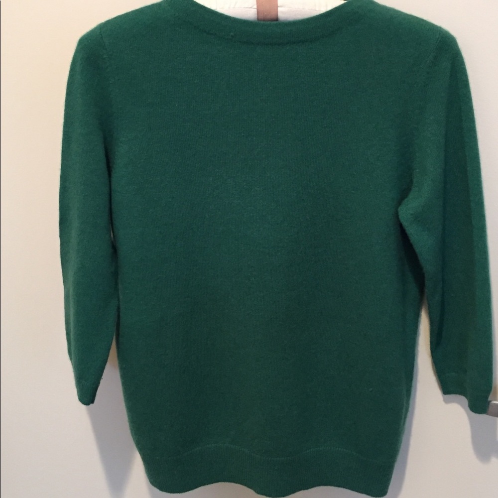 Christmas Green Cashmere Sweater!