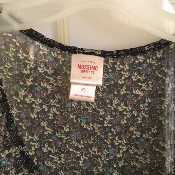 Mossimo Sheer Ruffle Top - Picture 2 of 2