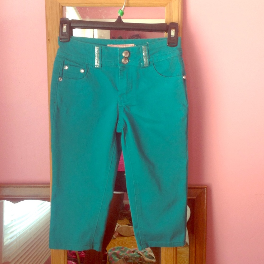 Turquoise Jeans