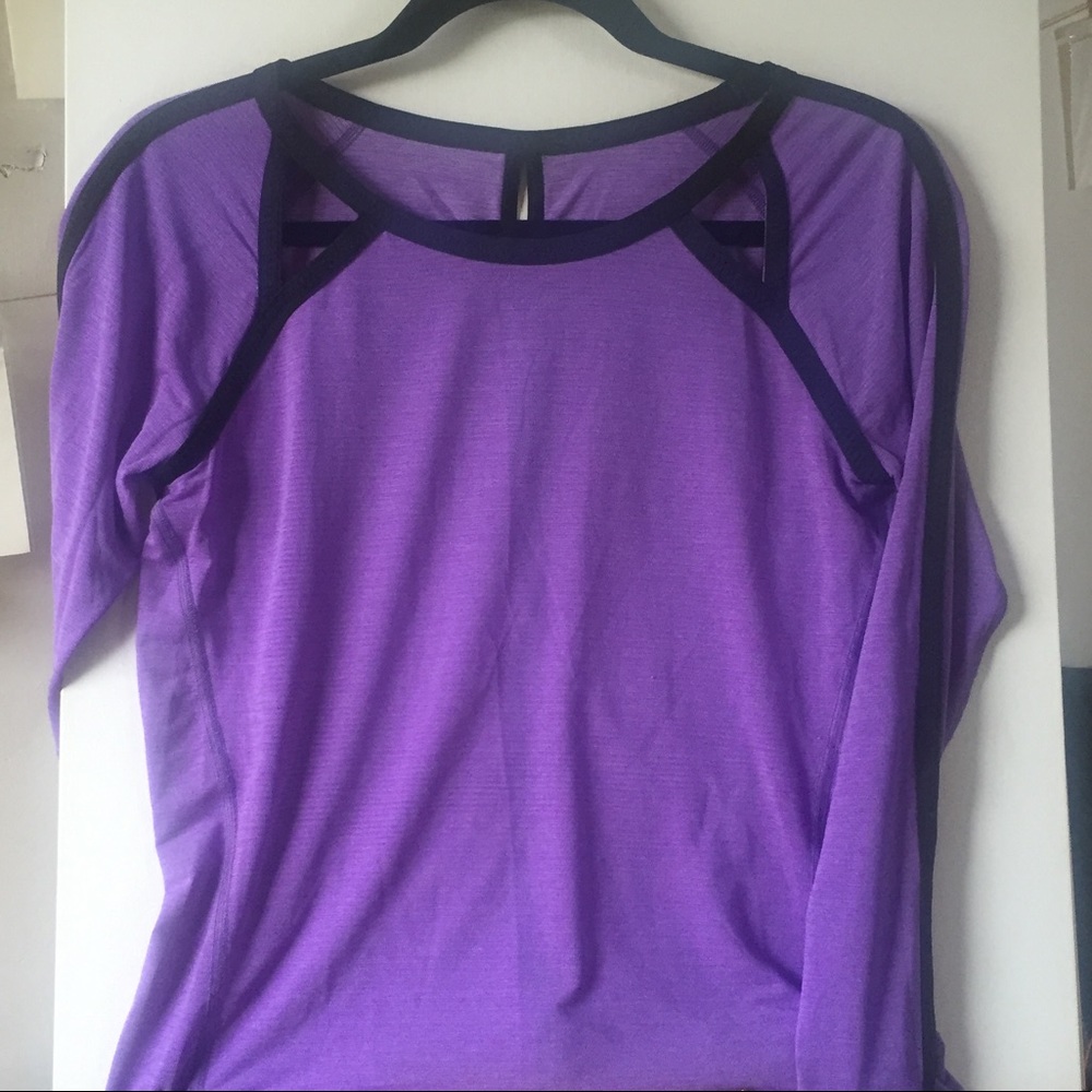 Lululemon Team Run Spirit Purple Long Sleeve