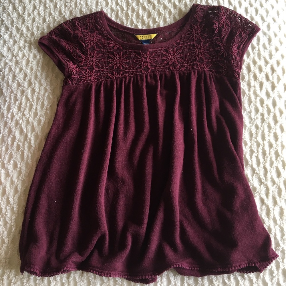 AEROPOSTALE MAROON TOP